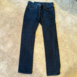 Abercrombie & Fitch mens button fly jeans.